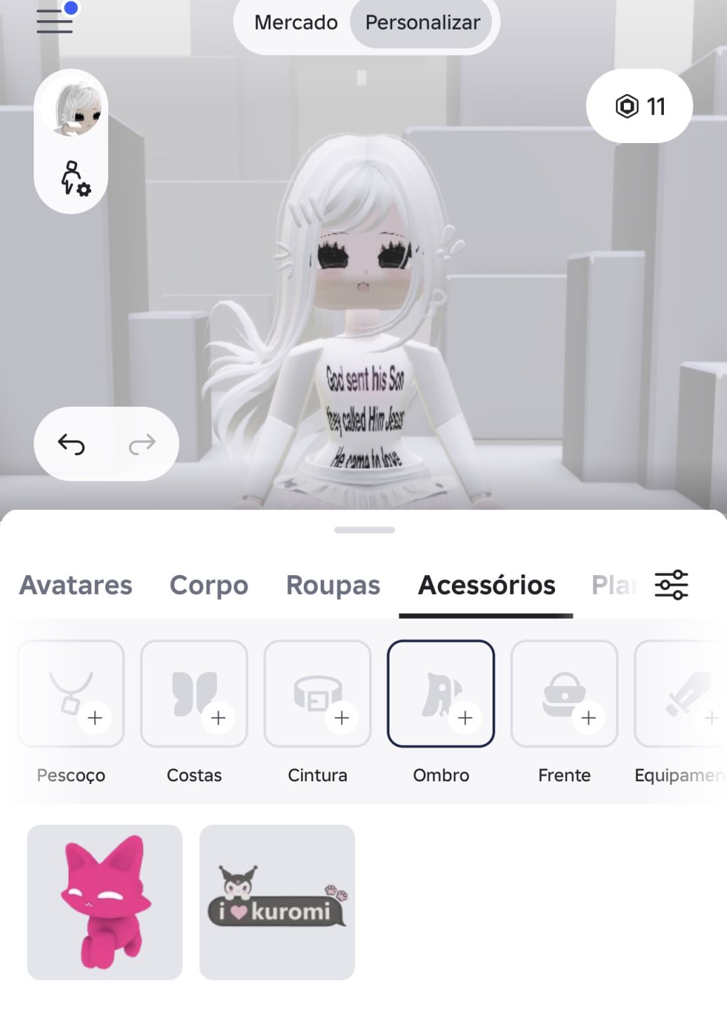 Conta Roblox Feminina!