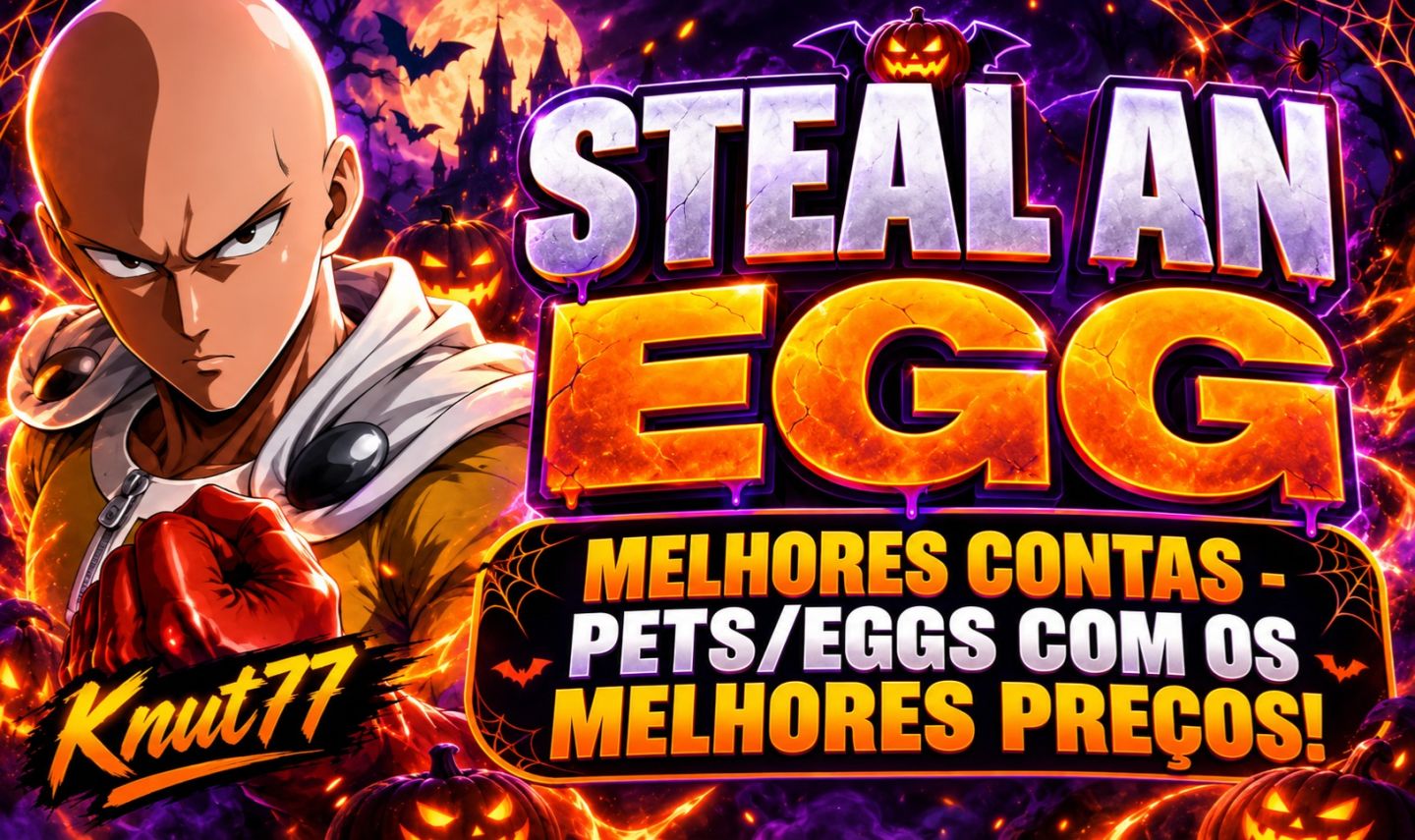 [Contas de Halloween] Steal An Egg / Roube um Ovo (Entrega Automática)