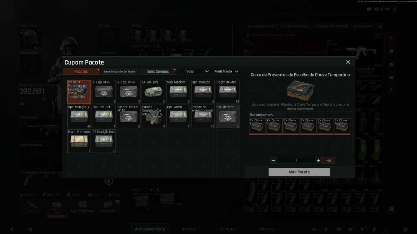 Conta Arena Breakout Pc Full Acesso - Nvl30 - 100M Koen - Muitas Skins