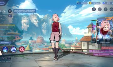 Conta Mobile Legends - Skin Sakura Haruno, Gaara, Seiya