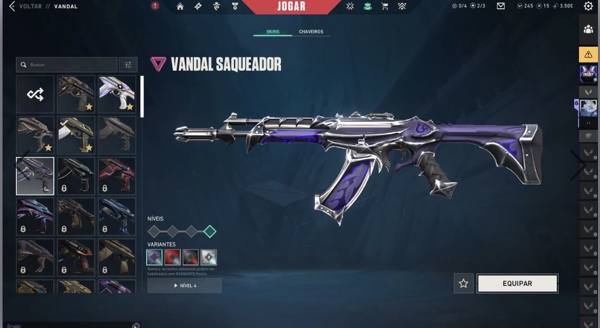CONTA VALORANT