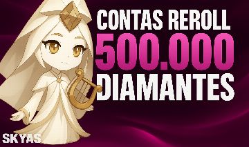500K+ DIAMANTES | COOKIE RUN: KINGDOM | CONTAS REROLL | DARK CACAO e HOLLYBERRY