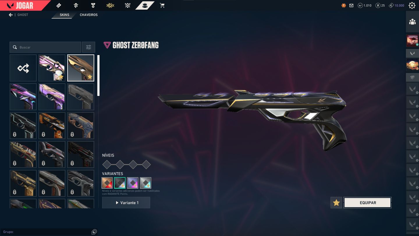CONTA COM PACOTES CHAMPIONS E MUITAS SKINS / PREÇO NEGOCIAVEL