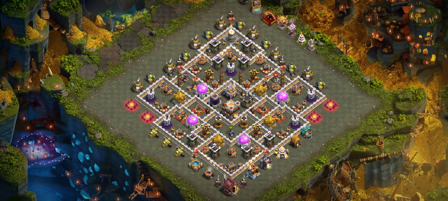 Clash of Clans CV11 com muitas de Skins (FULL ACESSO)