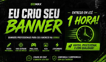 [80%OFF] CRIO BANNER ESTILO GGMAX PARA VOCÊ