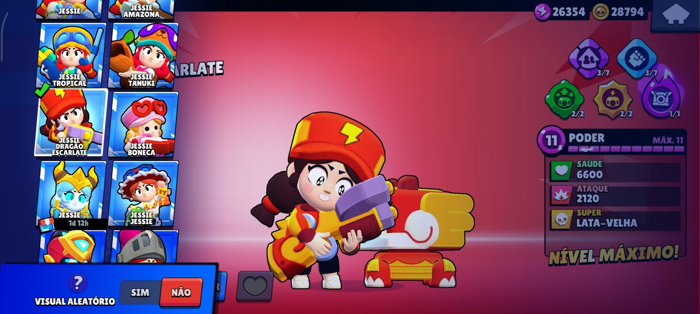 BRAWL STAR| 37.987 Troféus |107 Brawler | Muitos Poder 11 | Conta Completo