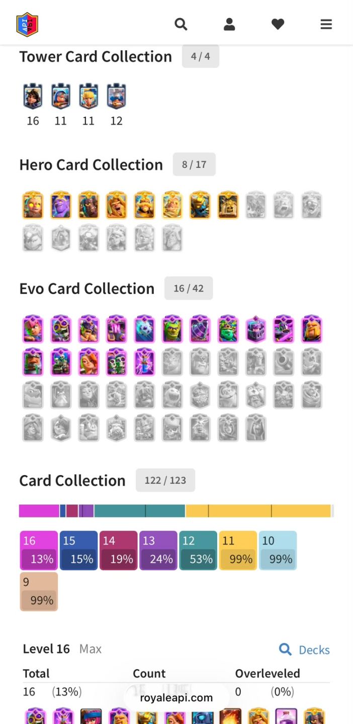 Conta de Clash Royale Com Deck Double Prince FULL