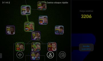 CONTA DE EFOOTBALL COM 3200 DE FORÇA MBAPPE 106+GULLIT 108