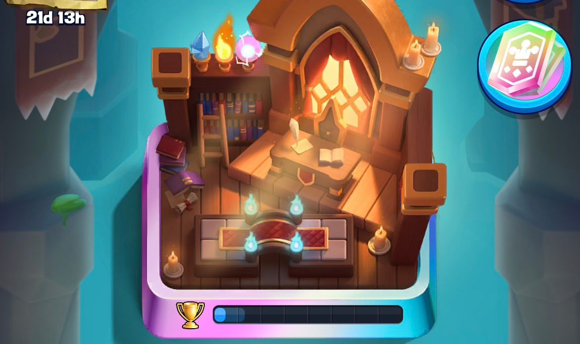CONTA CLASH ROYALE 12K DE TROFÉUS