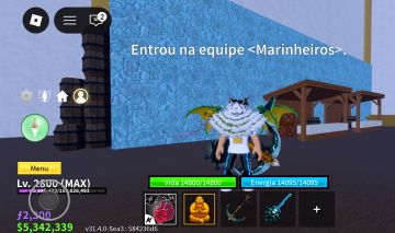 CONTA DE BLOX FRUITS MUITO TOP