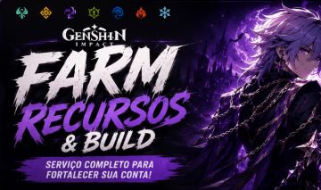 FARM DE TIROS E RECURSOS GENSHIN!