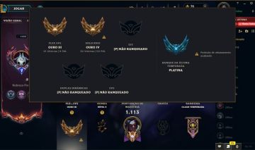 CONTA LOL + VALORANT FULL ACESS LVL 1020 COM 333 SKINS(LoL) E 3 SKINS(Valorant)