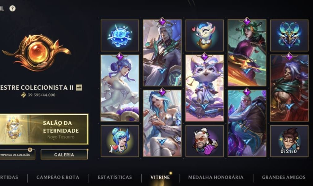 Conta wild rift com 205 skins com varias skins de gacha