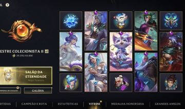 Conta wild rift com 205 skins com varias skins de gacha