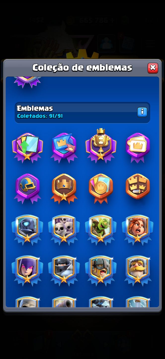 Conta Clash royale Muito Boa com muitas evoluções