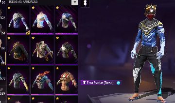 Conta freefire prime 8 level 86