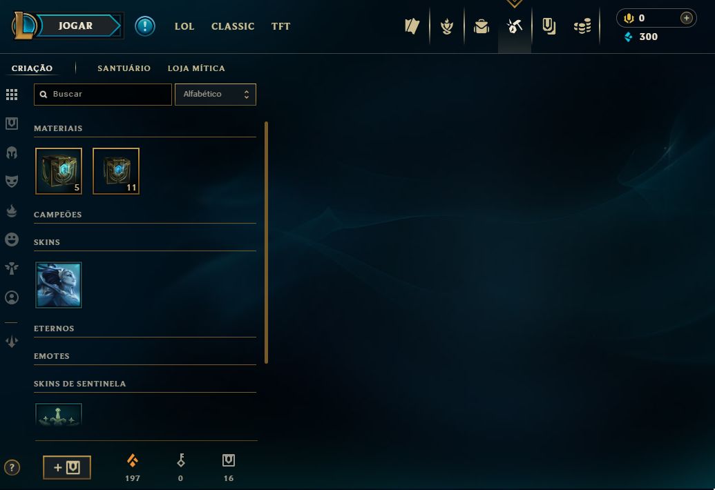 Conta LoL, Esmeralda 2, 90 skins com Zed Prestigio