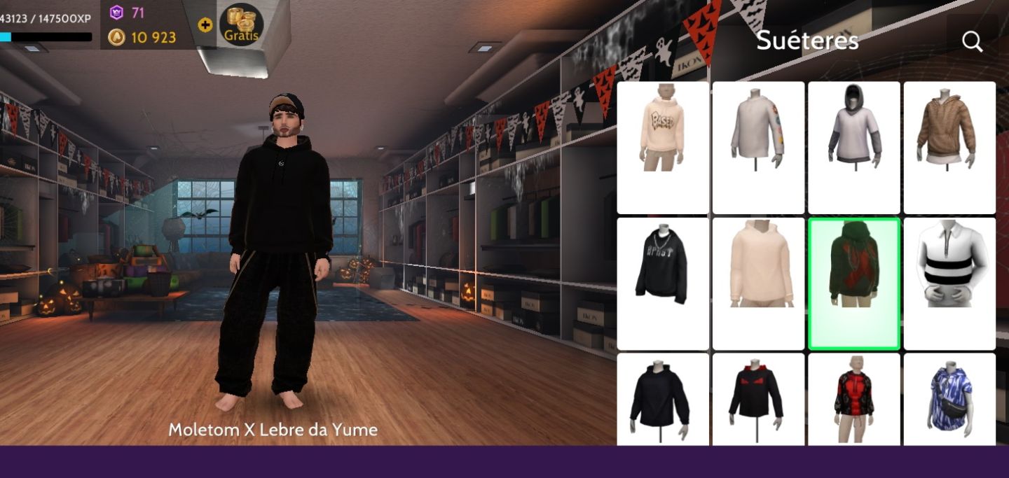 Conta de avakin life com muitos itens