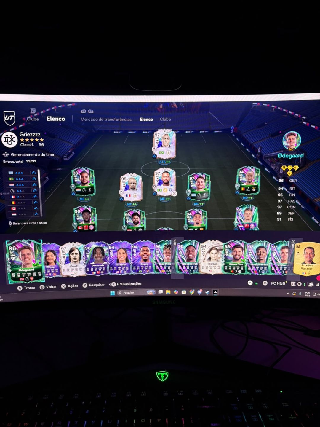 CONTA SUPER META EA FC 26 - COM RONALDO 97 E CRUYFF 97 - STEAM