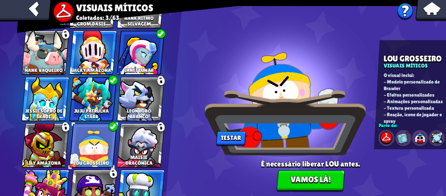 Brawl Stars Brawlers Conta em promoção