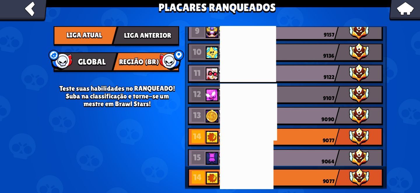 ELO JOB BRAWL STARS / RANK / Sou top br atualmente