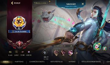 Conta Ex Grão Mestre Wild rift