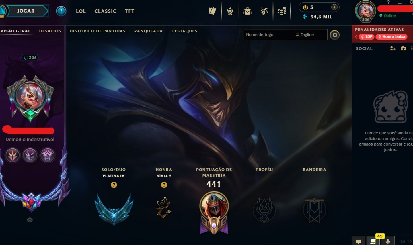 CONTA DE 2016 - 189 SKINS - LVL 306 - TODOS CAMPEÕES - 94K DE EA - 55 CROMAS