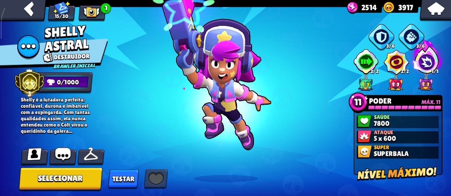 CONTA BRAWL STARS | ROSA TOP 2 BR | 7 PRESTÍGIOS 3 + 9 PRESTÍGIOS 2 | MESTRE