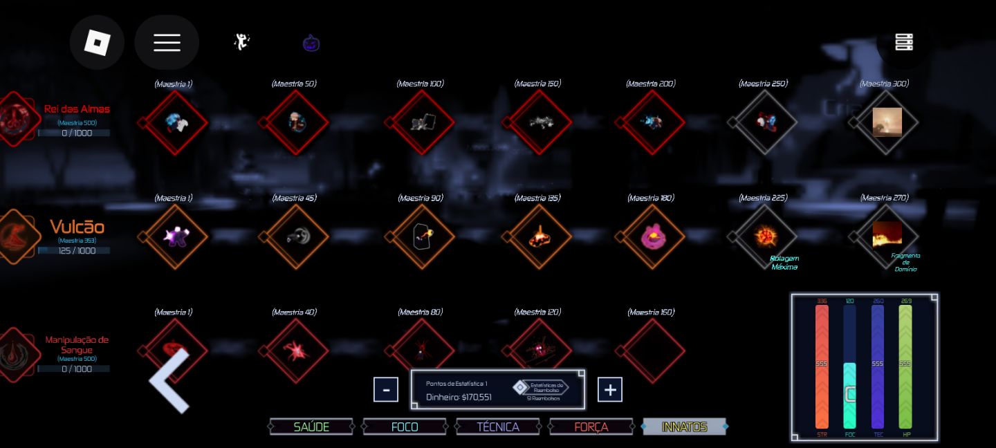 Conta super boa de jujutsu infinite