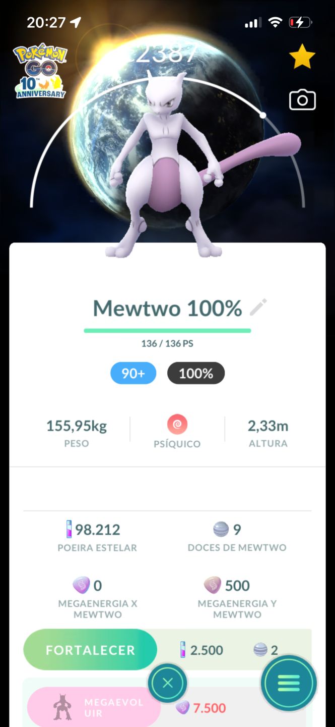 Conta de Pokémon com 142 Pokemon's, Nível 26, conta para iniciantes bem no jogo