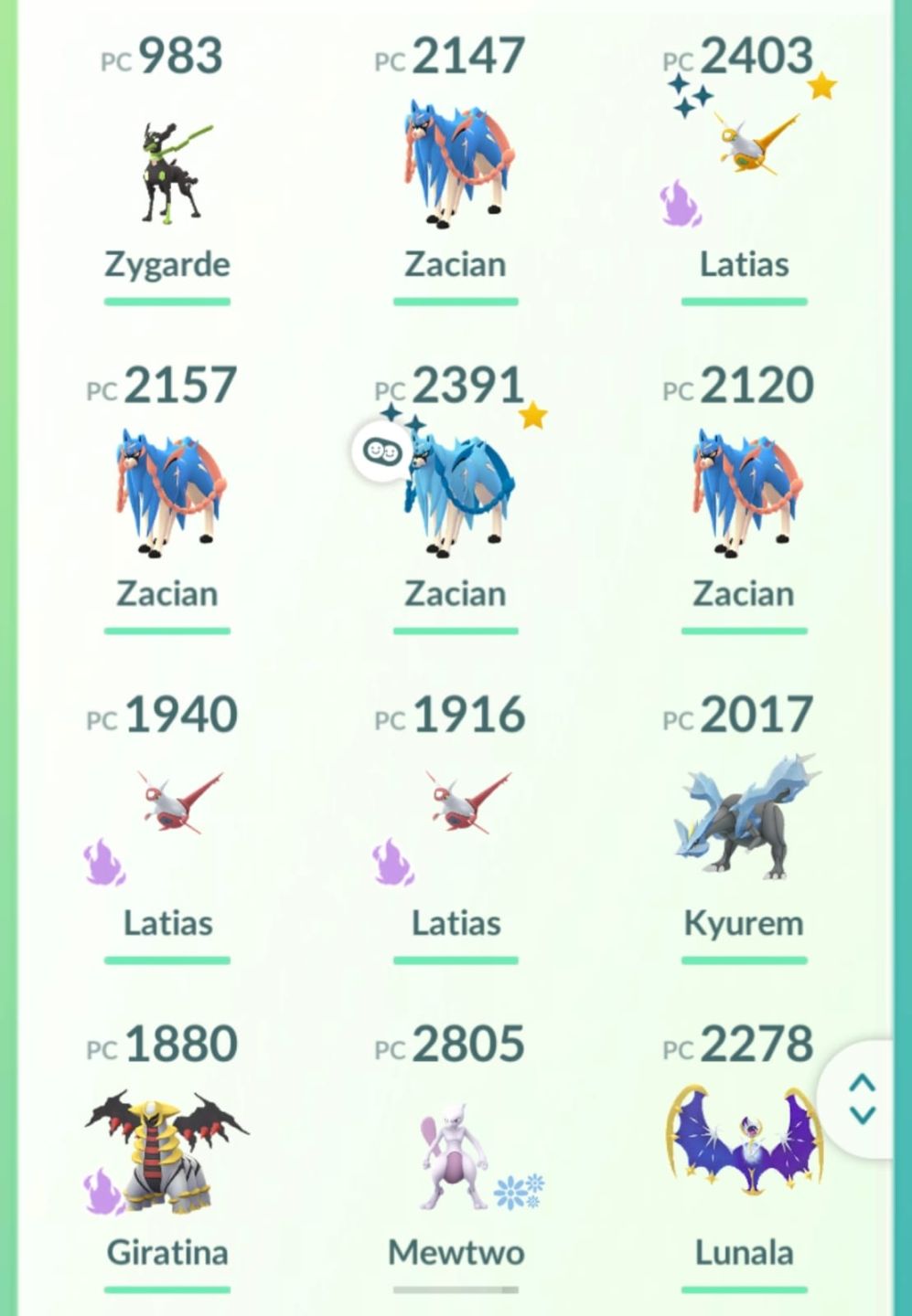 Conta Pokemon Go Level 46