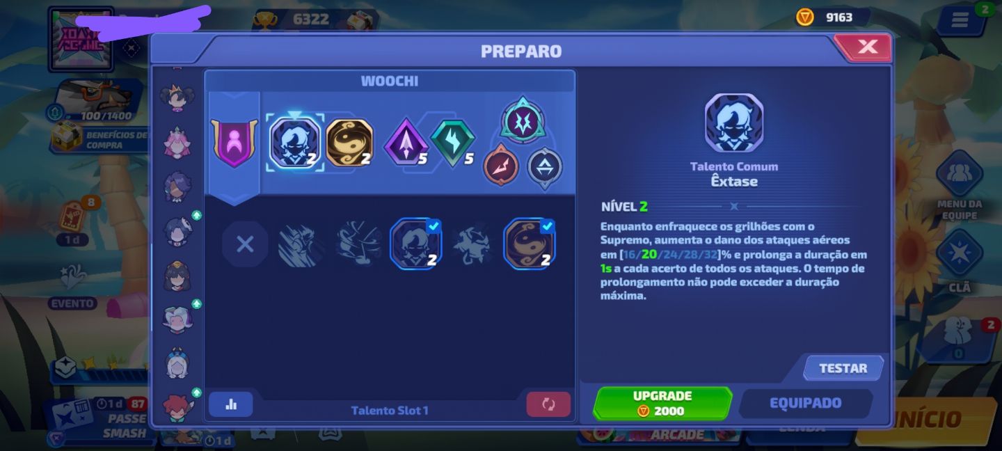 CONTA DEIS DE 2021 COM SKIN RARA DO PETER, SMASH LEGENDS ( PROMOÇÃO )