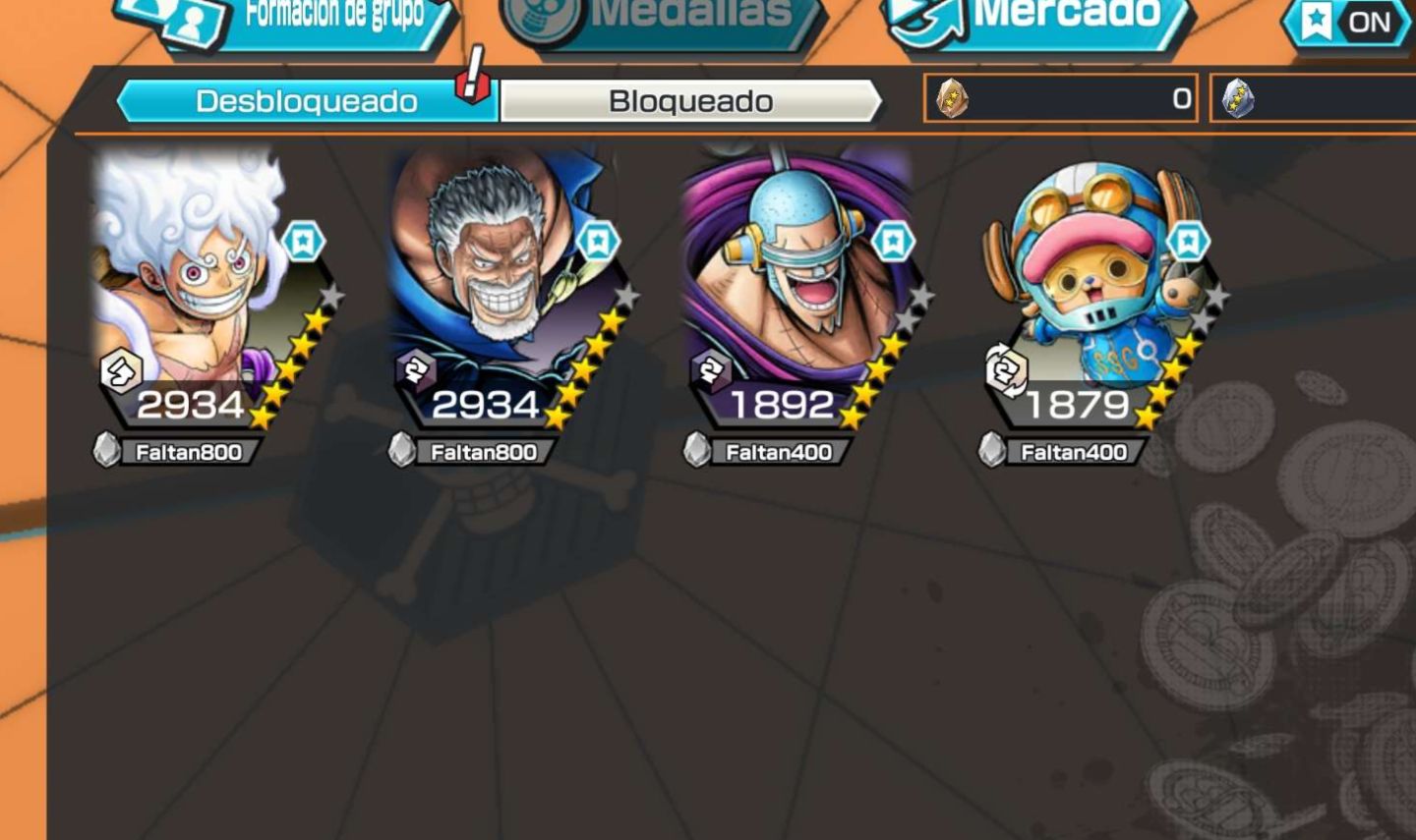 One Piece Bounty Rush Conta com 2 EX LV 80 em promoção