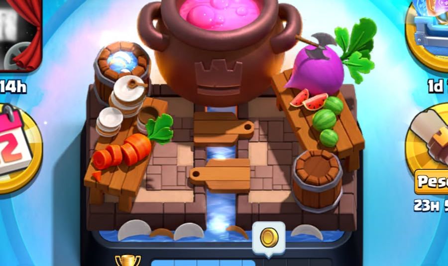 CONTA CLASH ROYALE QUASE TODAS AS SKINS DO JOGO E COM 1K DE GEMA E 5K TROFEU