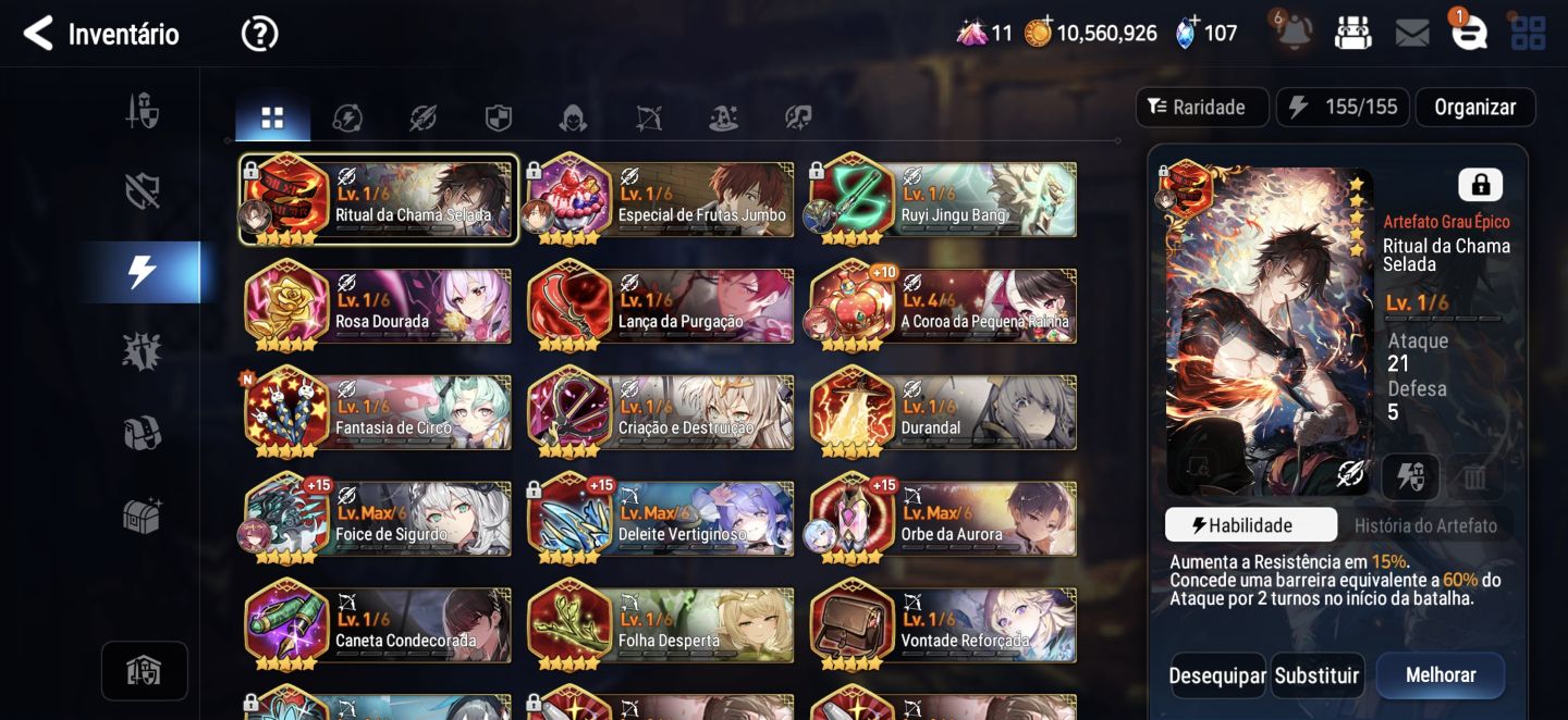 CONTA EPIC SEVEN COM MLS E LIMITADOS, ACEITO PREÇO NEGOCIÁVEL