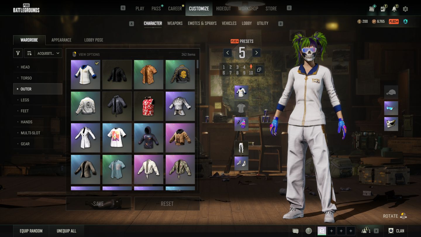 Conta de PUBG | 4.800 horas | +1.900 itens | Arma Progressiva Lvl 10 |