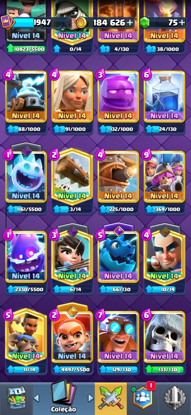 Conta Clash Royale Nível 16 | ! Conta Clash Royale Nível 16 | Desde 2018