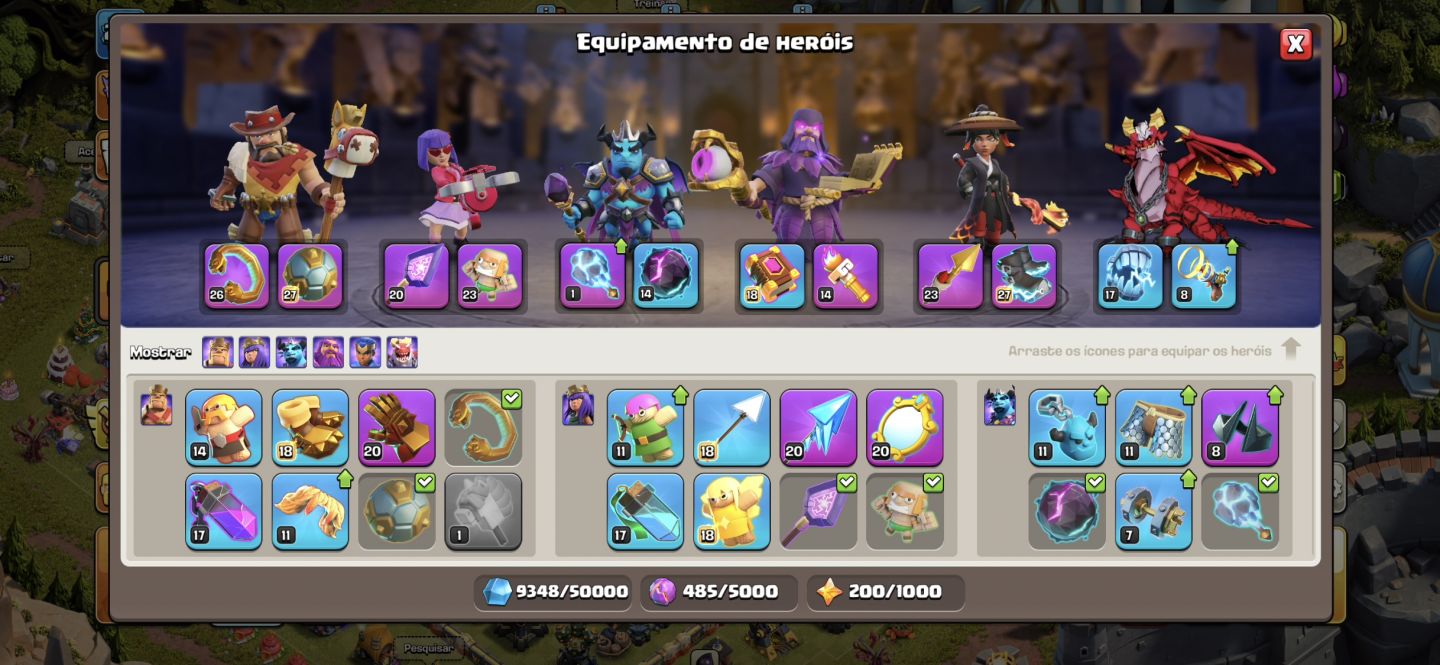 Cv 17 recente com bastante skins