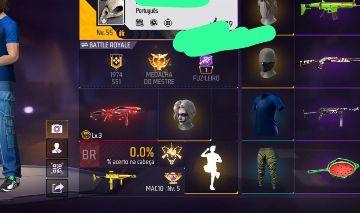 Conta level 55 ump atributada evolutiva mais de 130 peita conta boa e barata