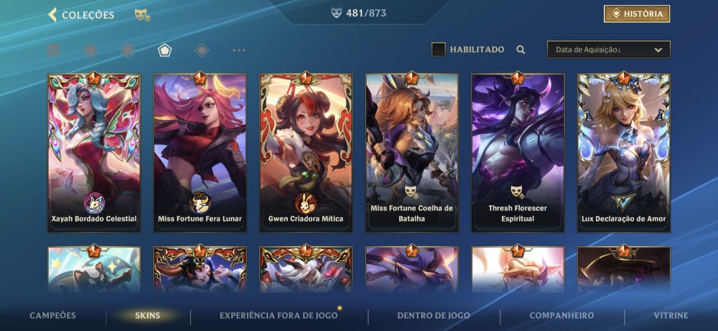 CONTA PREMIUM DE WILD RIFT