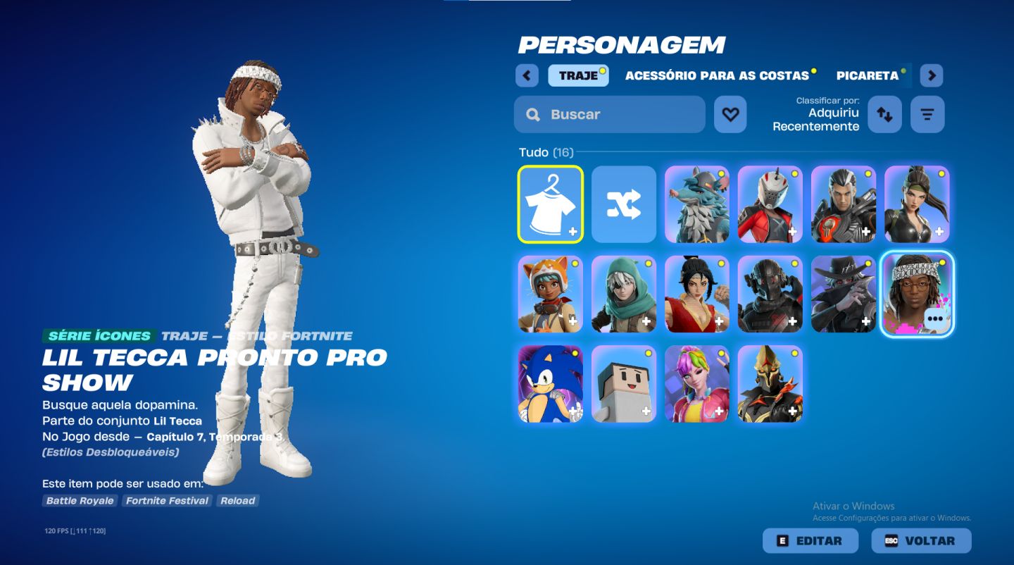 CONTA DE FORTNITE BARATA
