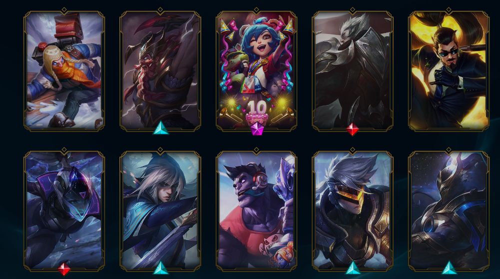 Conta League of Legends - Prata 2 - 37 Skins - Tudo alterável