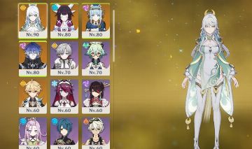 Conta genshin com Zibai C2 e Flins