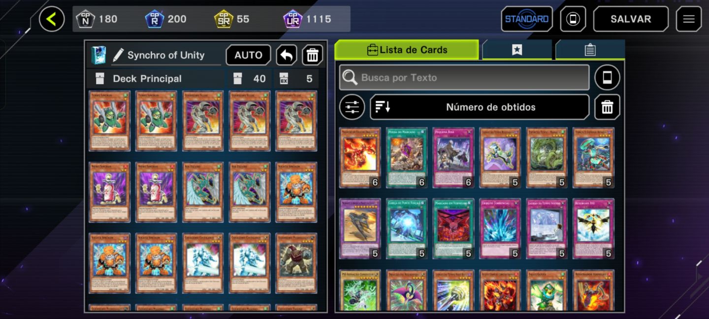 CONTA YU-GI-OH! MASTER