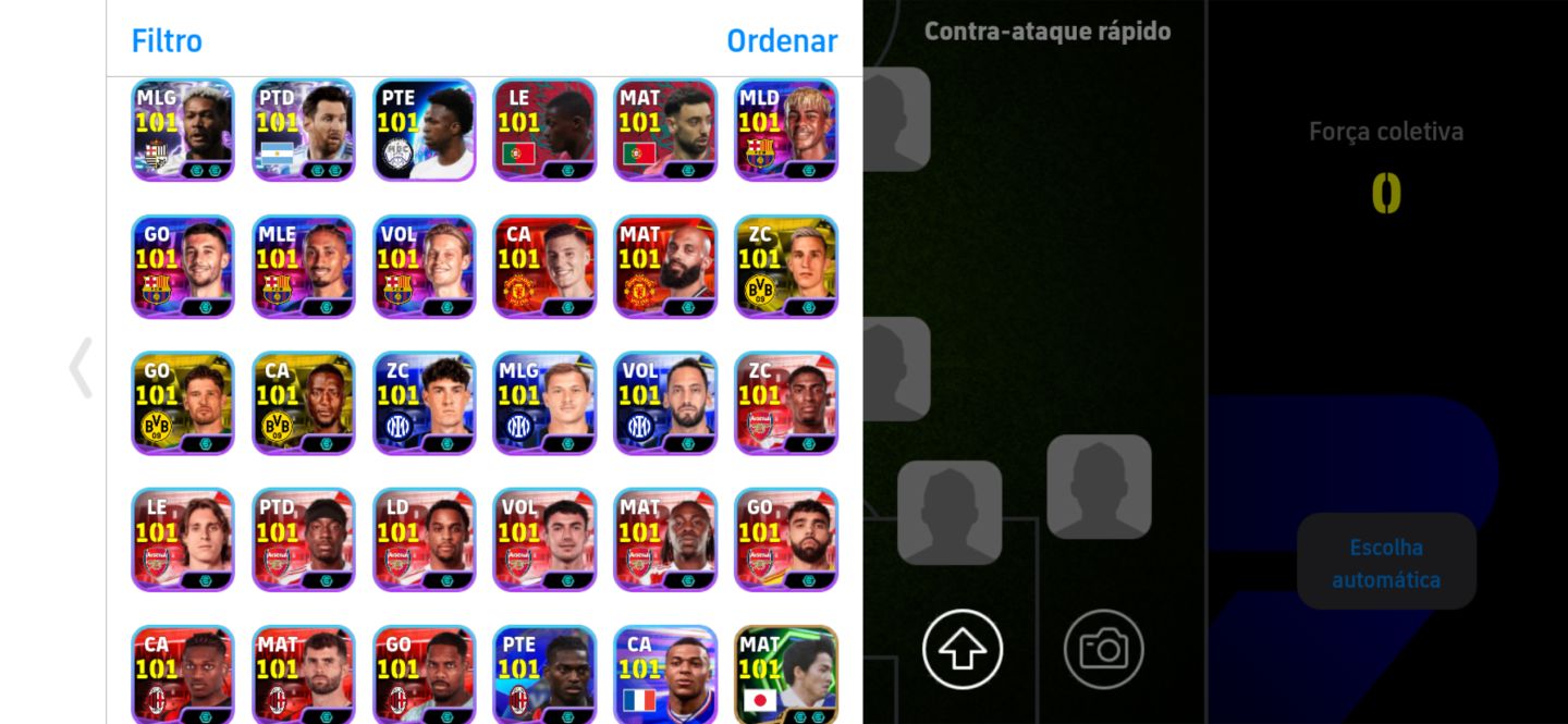 Conta c/ trio de zag da Itália 8 pacotes de clubes! 33 épicos e 19 show time!