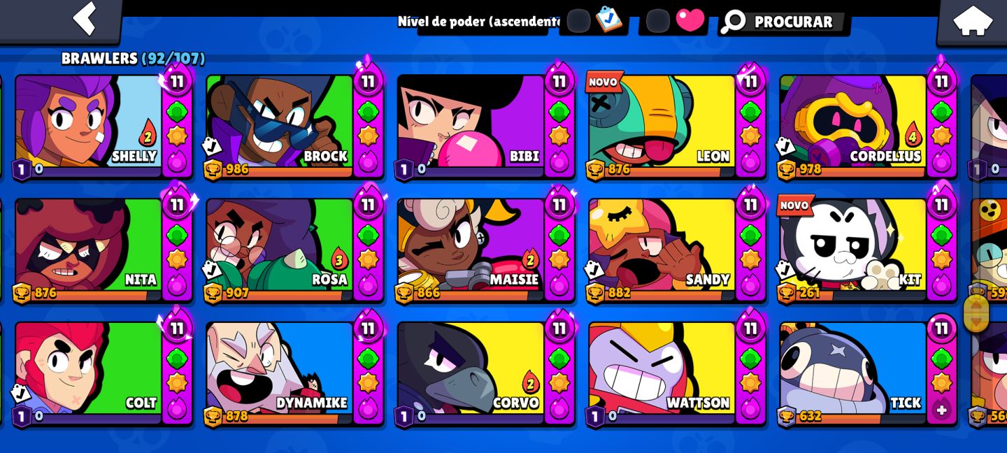 CONTA ABSURDA DE BRAWL STARS! PURA POSSESSÃO NO META!