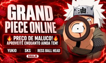 [PREÇO DE MALUCO, PRA SAIR LOGO!] Grand Piece Online-GPO YUKIO | SKS | RES BALL