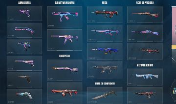 CONTA VALORANT COM 5 SKINS DE VANDAL(KURONAMI) - 1 PHANTOM - 1 SHERIFF - 1 FACA