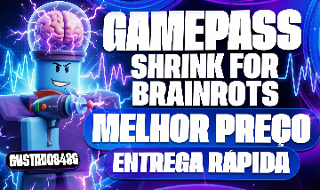 Game Pass | Shrink For Brainrots - Entrega Rápida | Melhor Preço!