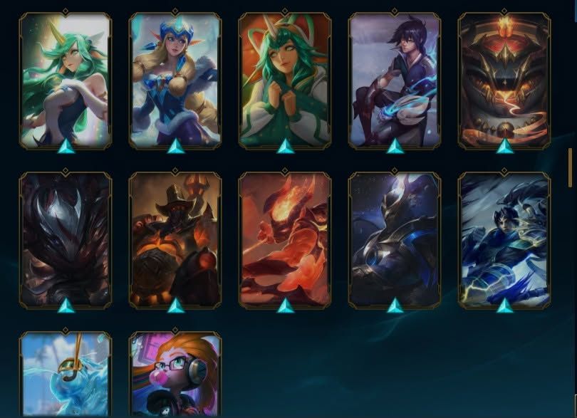 LoL CONTA LV. 341 | 110 SKINS | TODOS OS CAMPEÕES | CONTA ANTIGA 2015/16
